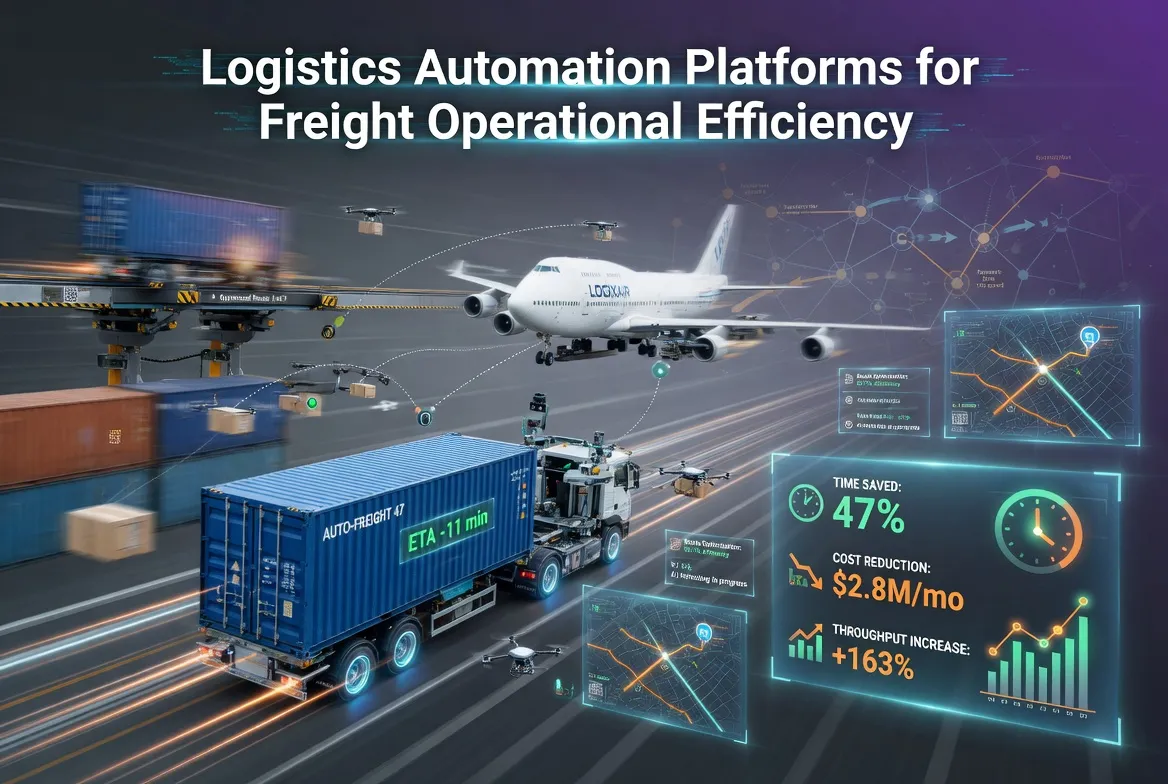 ​Logistics Automation Platforms for Freight Operational Efficiency