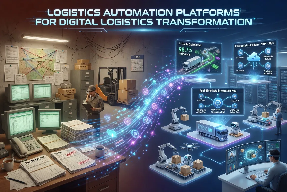 ​Logistics Automation Platforms for Digital Logistics Transformation