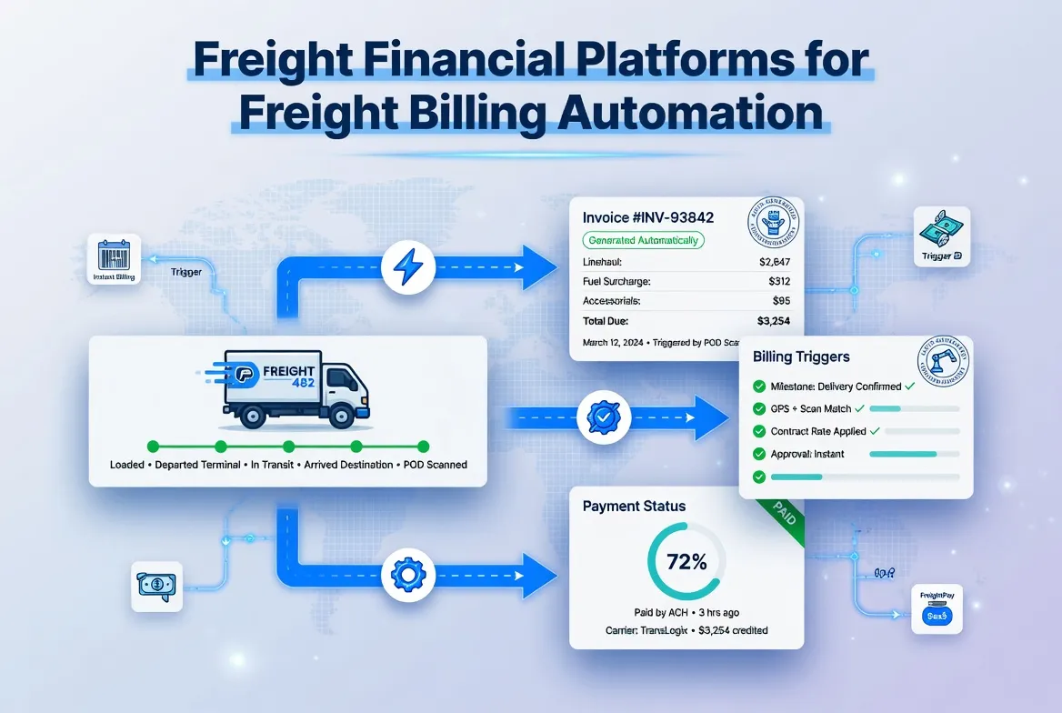 ​Freight Financial Platforms for Freight Billing Automation