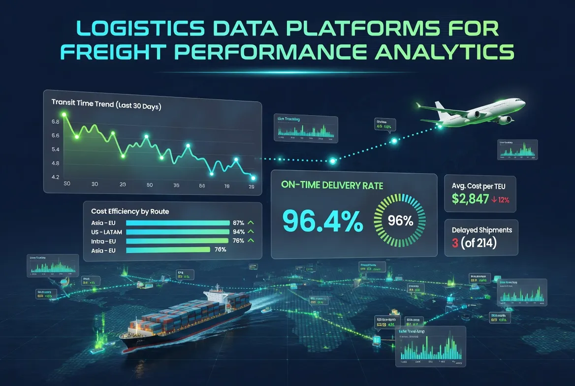 ​Logistics Data Platforms for Freight Performance Analytics