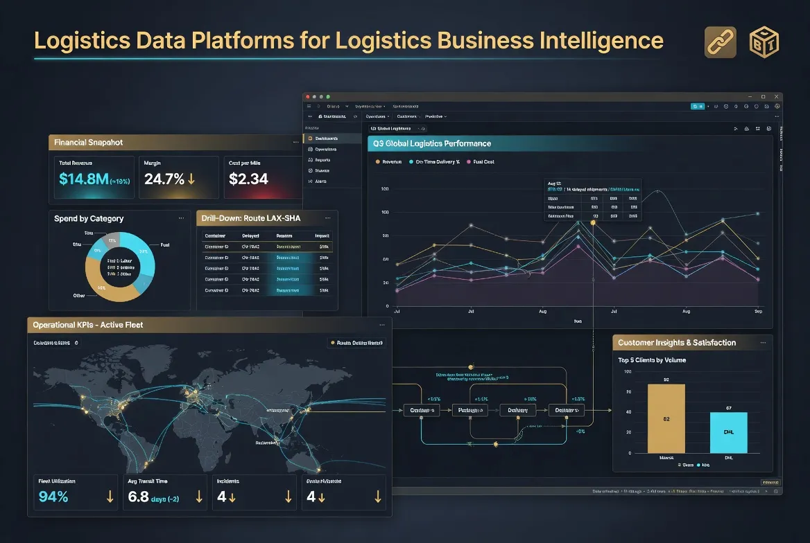 ​Logistics Data Platforms for Logistics Business Intelligence