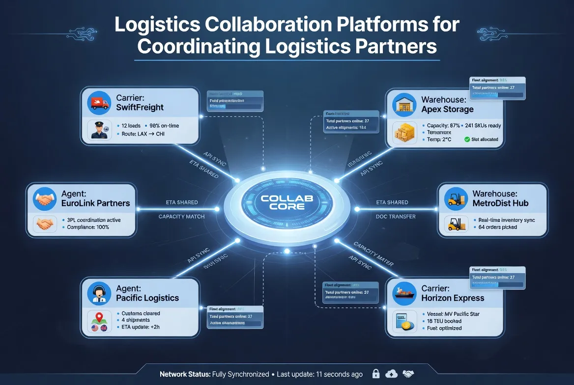 ​Logistics Collaboration Platforms for Coordinating Logistics Partners