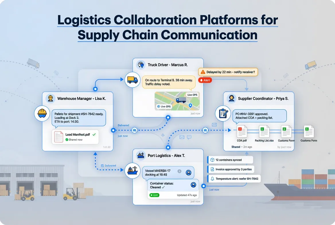 Logistics Collaboration Platforms for Supply Chain Communication