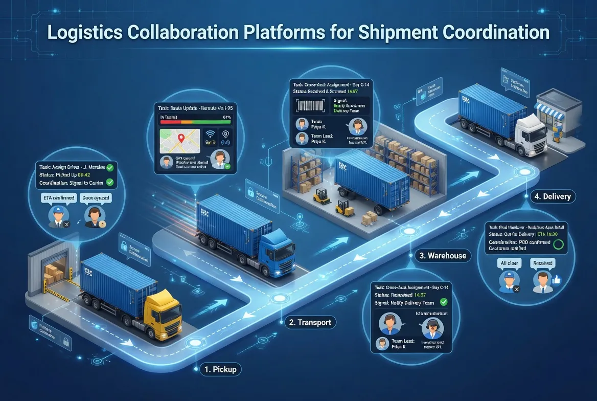 ​Logistics Collaboration Platforms for Shipment Coordination