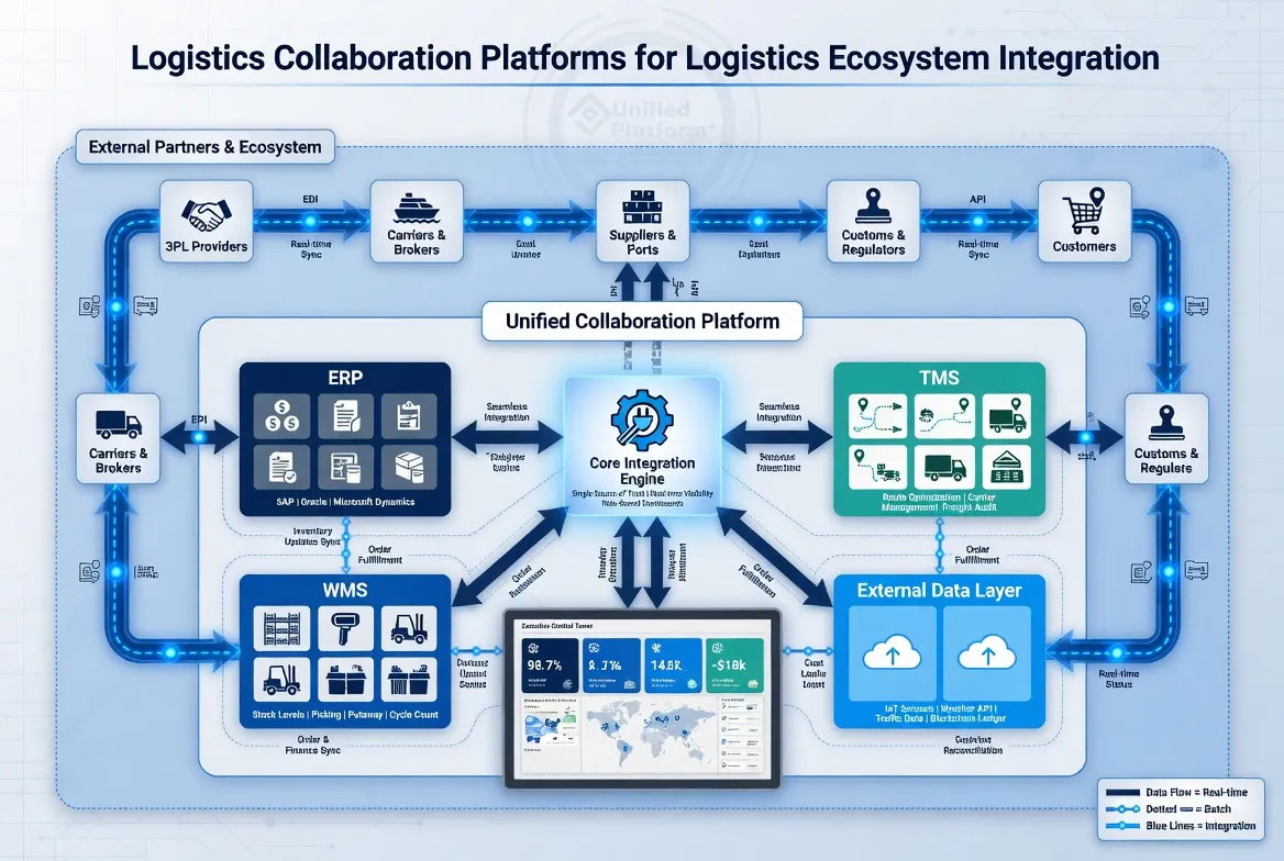 ​Logistics Collaboration Platforms for Logistics Ecosystem Integration