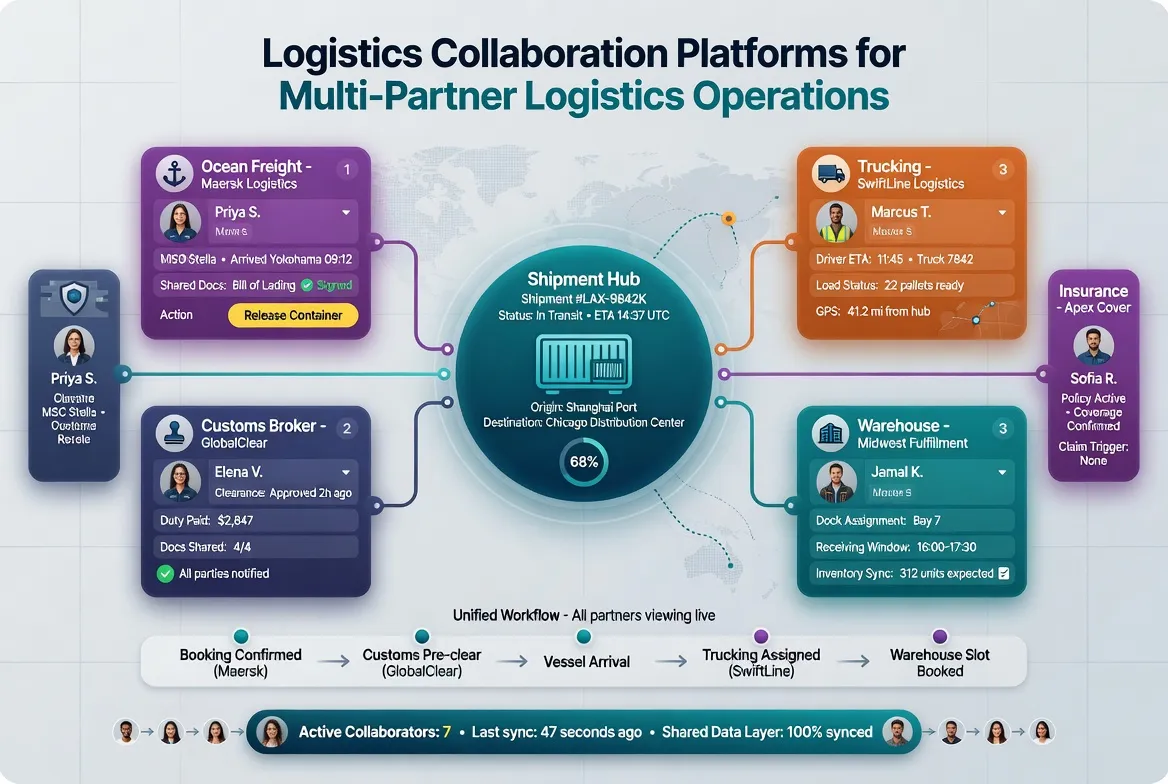 ​Logistics Collaboration Platforms for Multi-Partner Logistics Operations