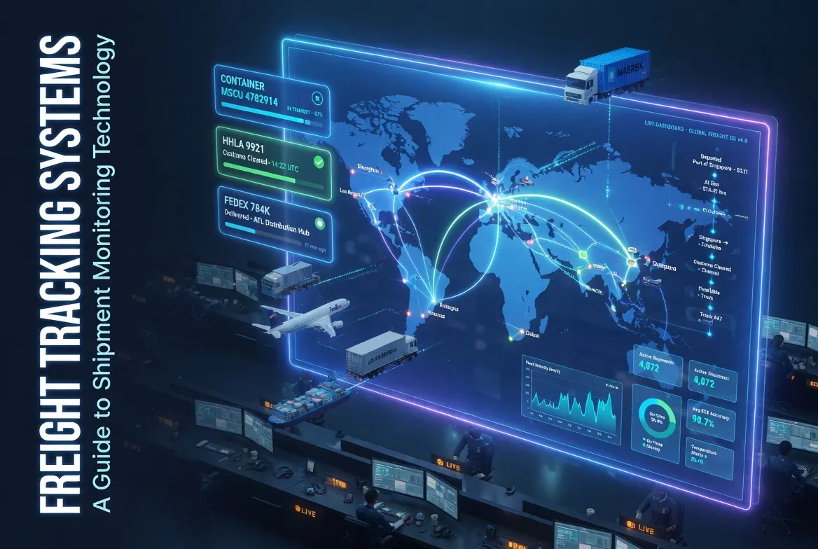 ​Freight Tracking Systems: A Guide to Shipment Monitoring Technology