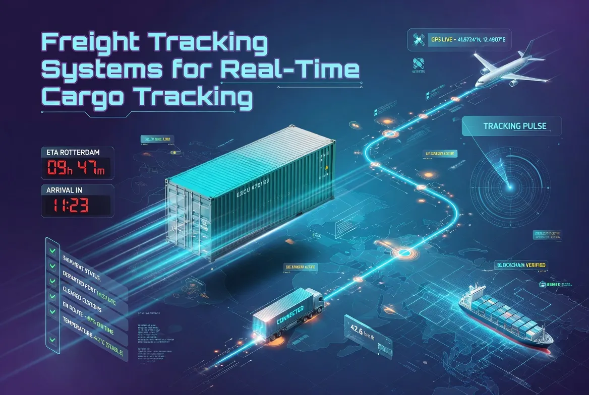 ​Freight Tracking Systems for Real-Time Cargo Tracking
