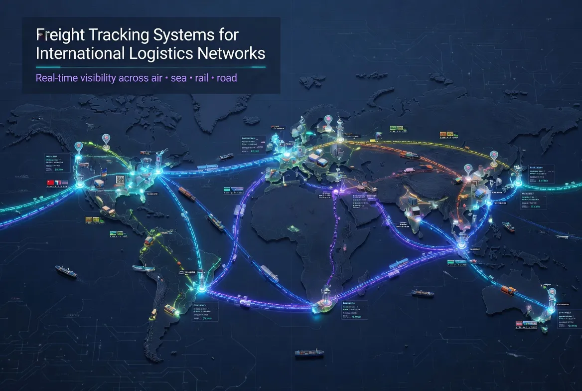 ​Freight Tracking Systems for International Logistics Networks