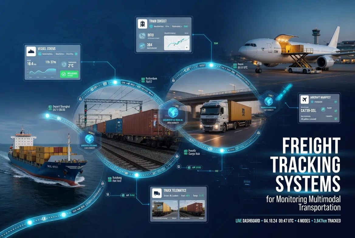 ​Freight Tracking Systems for Monitoring Multimodal Transportation