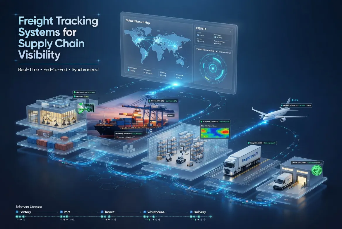 ​Freight Tracking Systems for Supply Chain Visibility