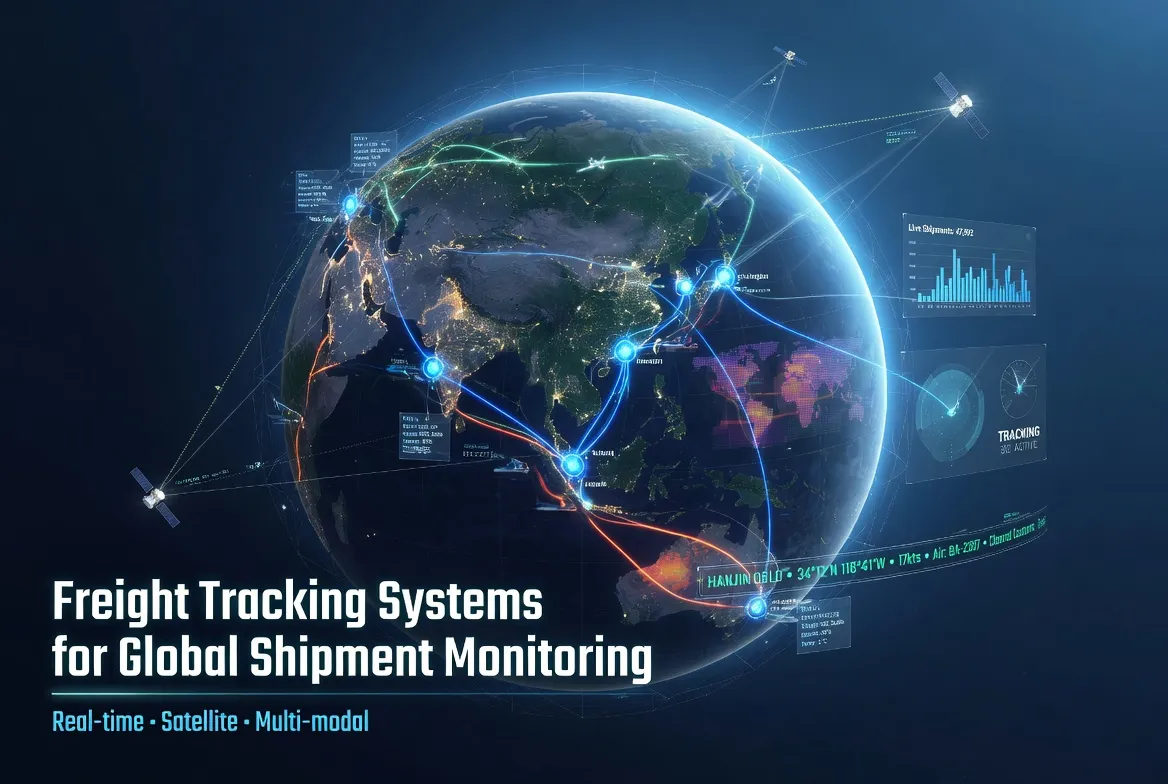 ​Freight Tracking Systems for Global Shipment Monitoring