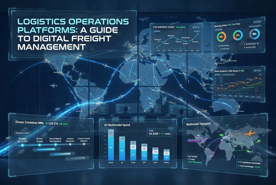 ​Logistics Operations Platforms: A Guide to Digital Freight Management