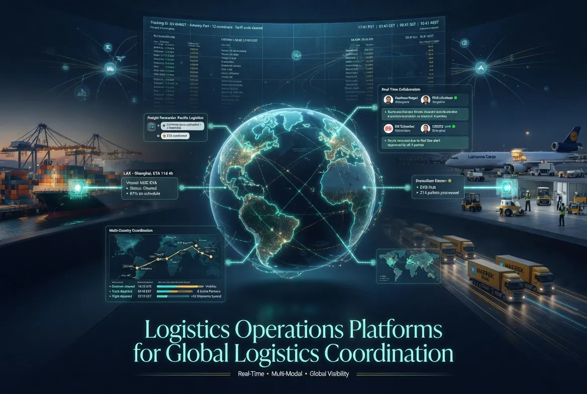 Logistics Operations Platforms for Global Logistics Coordination