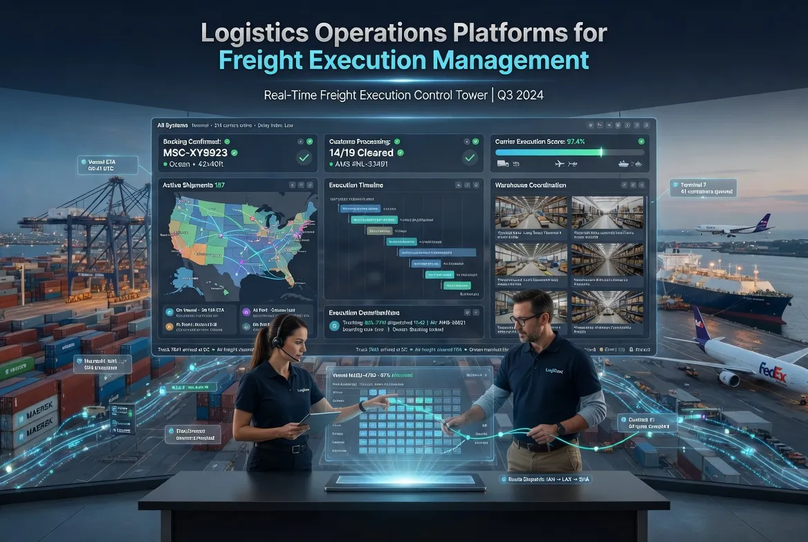 ​Logistics Operations Platforms for Freight Execution Management