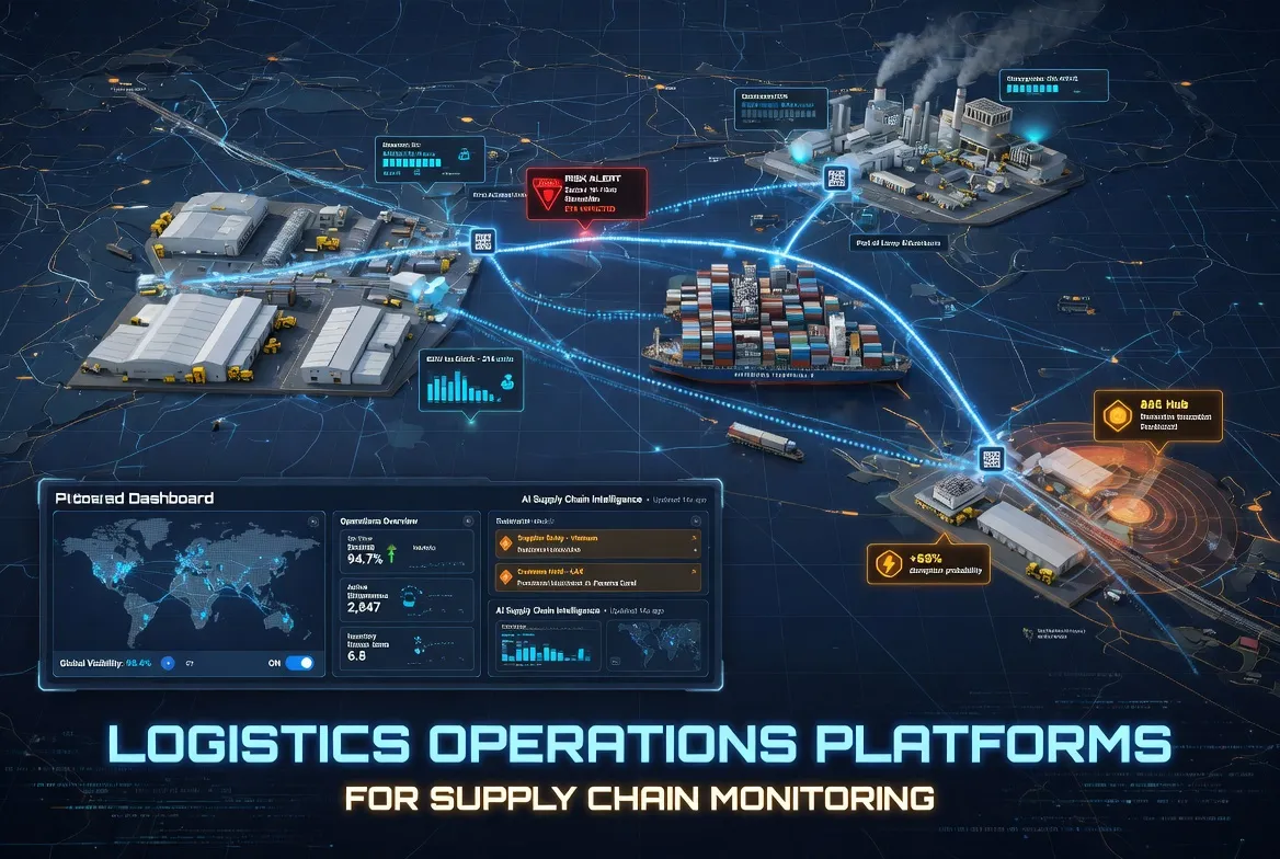 ​Logistics Operations Platforms for Supply Chain Monitoring