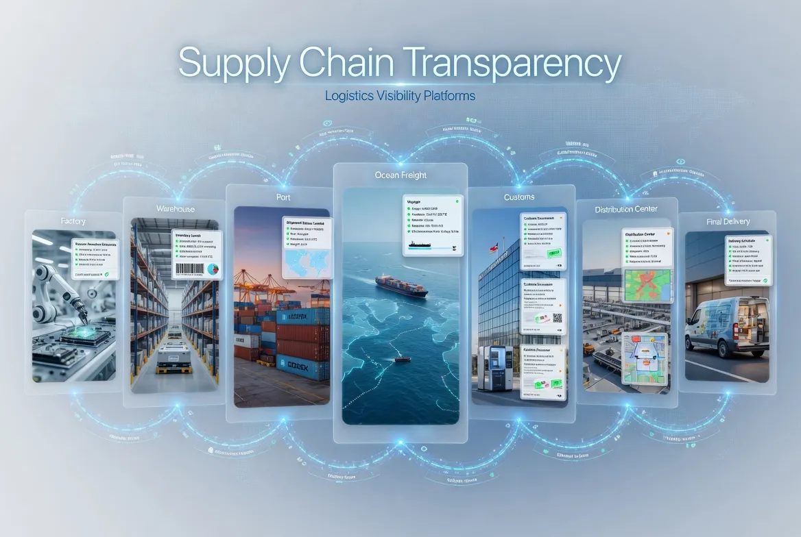 ​Logistics Visibility Platforms for Supply Chain Transparency