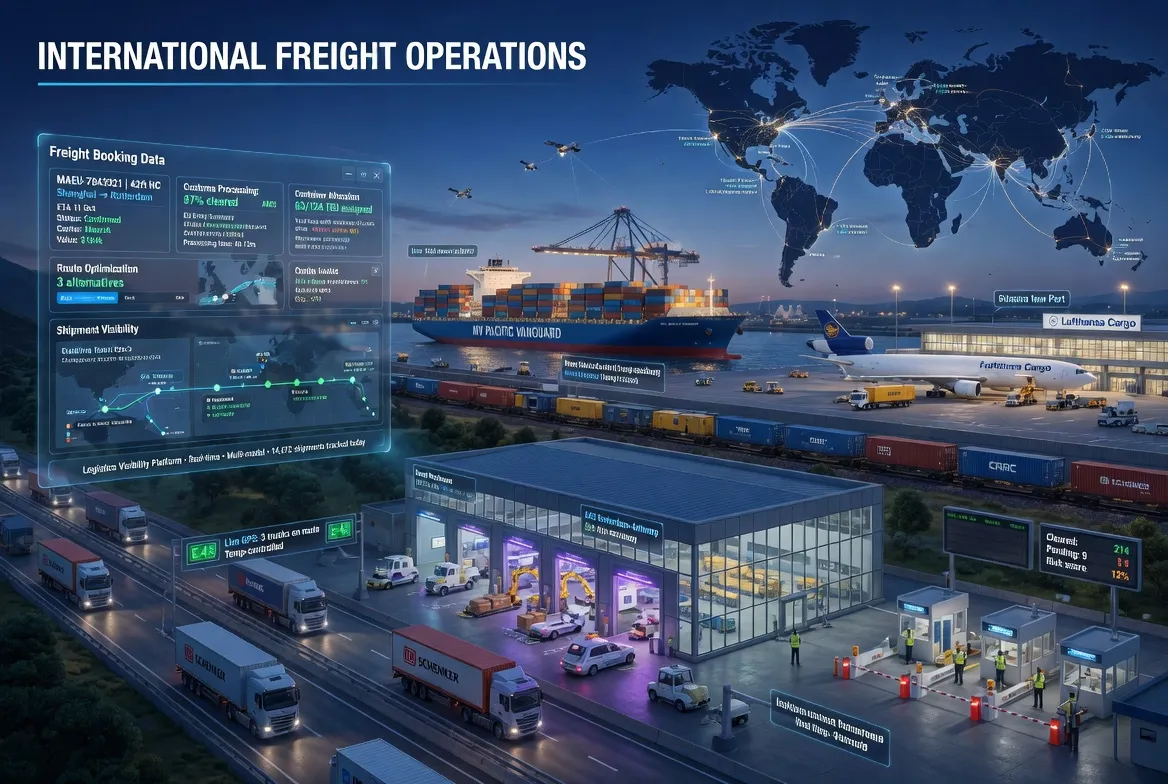 ​Logistics Visibility Platforms for International Freight Operations