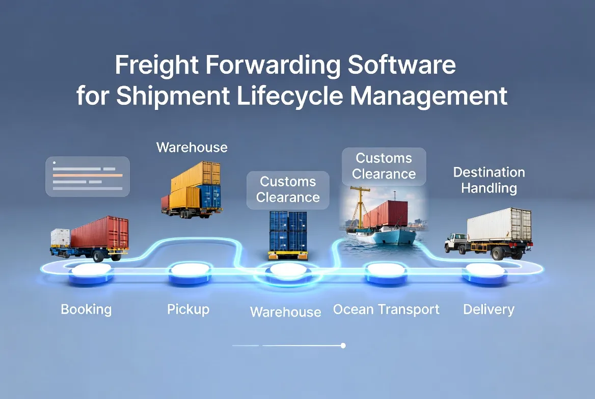 ​Freight Forwarding Software for Shipment Lifecycle Management