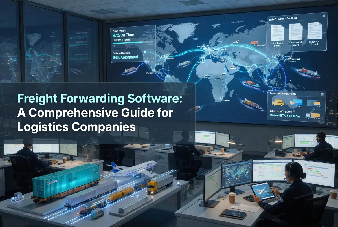 ​Freight Forwarding Software: A Comprehensive Guide for Logistics Companies