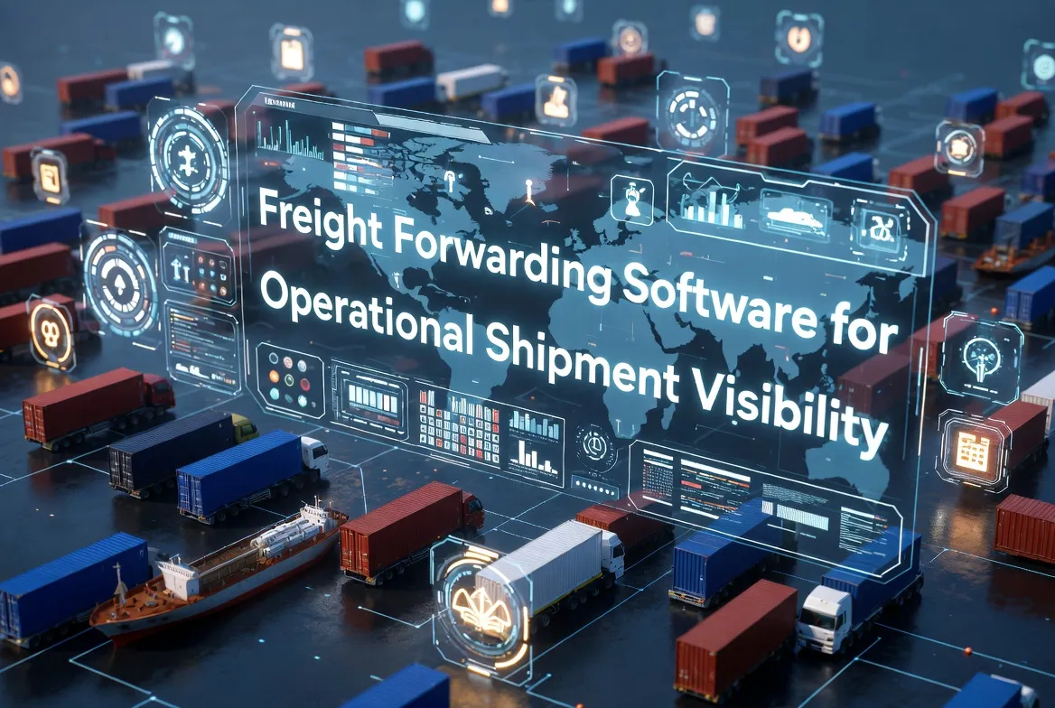 ​Freight Forwarding Software for Operational Shipment Visibility