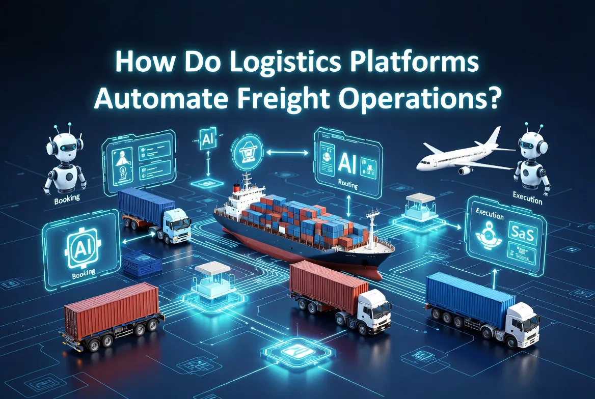 ​How Do Logistics Platforms Automate Freight Operations?