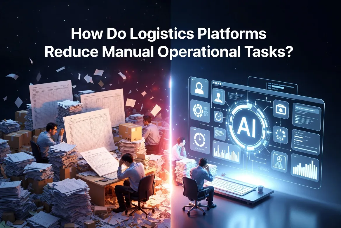 ​How Do Logistics Platforms Reduce Manual Operational Tasks?