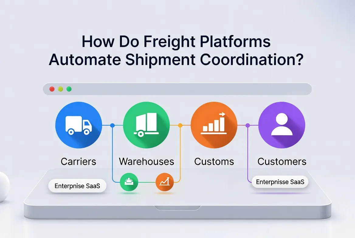 ​How Do Freight Platforms Automate Shipment Coordination?