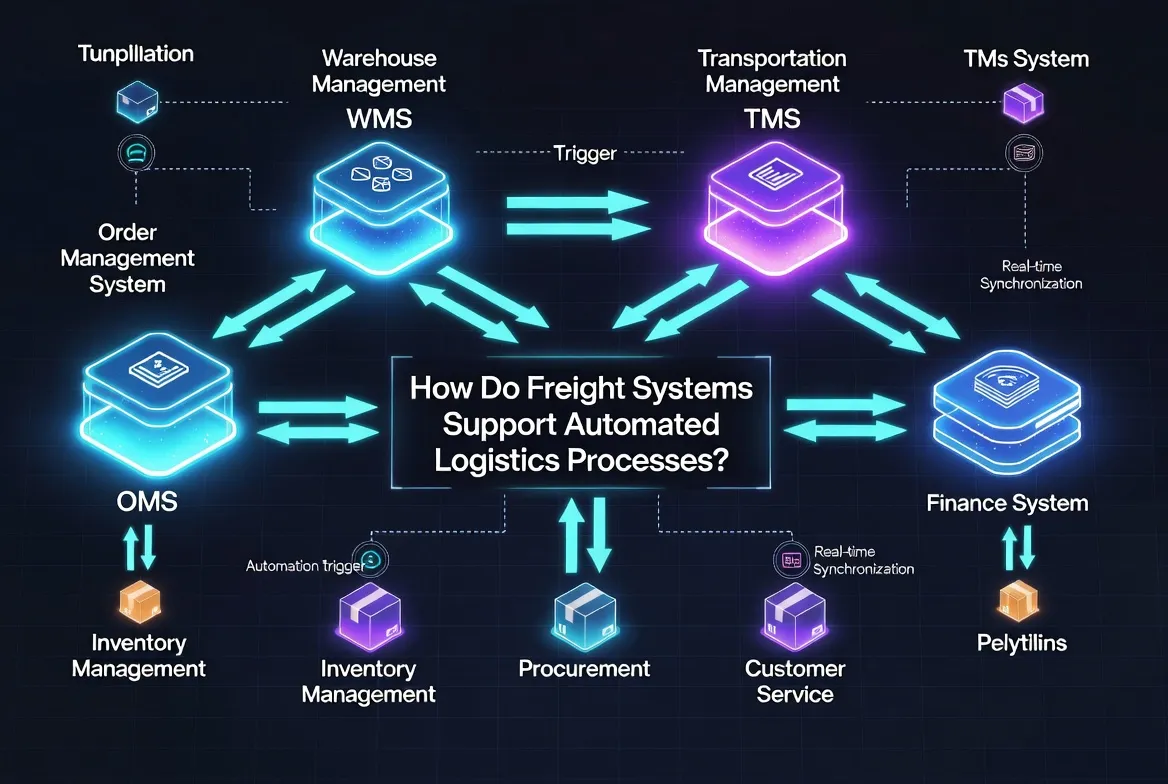 ​How Do Freight Systems Support Automated Logistics Processes?