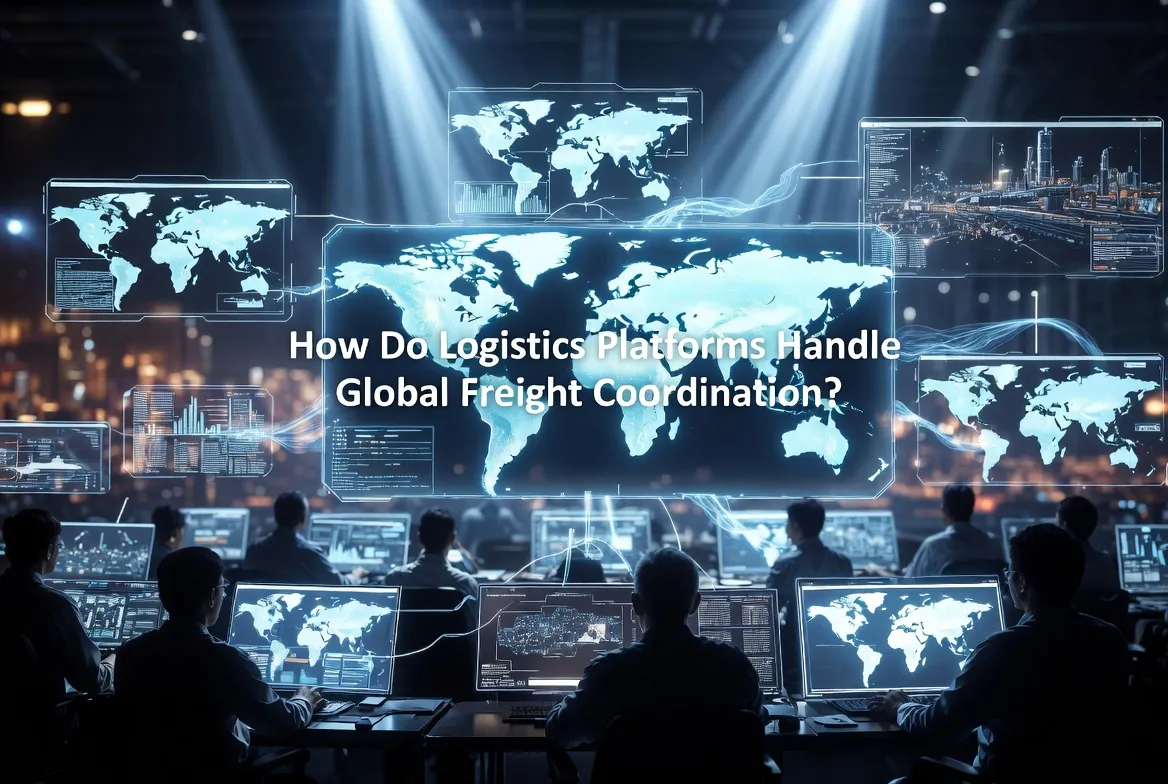 ​How Do Logistics Platforms Handle Global Freight Coordination?