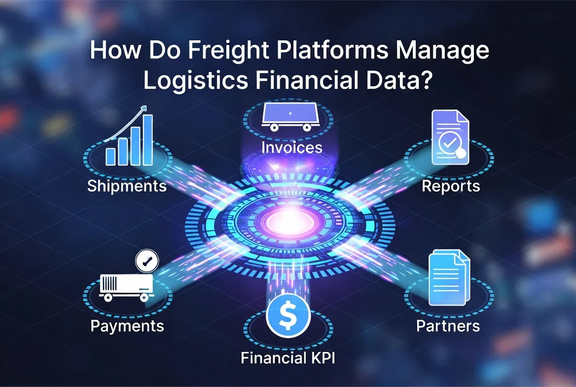 ​How Do Freight Platforms Manage Logistics Financial Data?