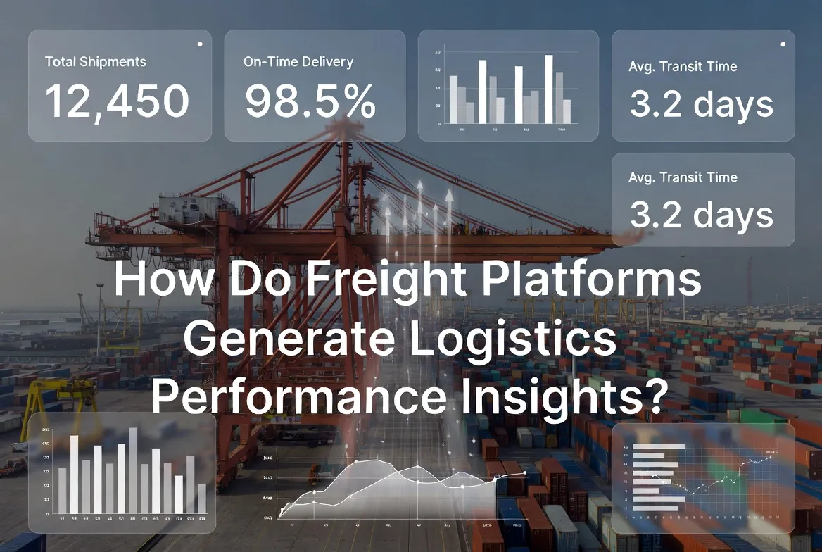 ​How Do Freight Platforms Generate Logistics Performance Insights?