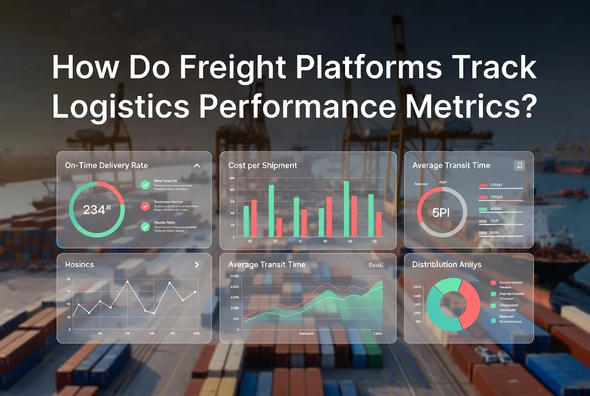 ​How Do Freight Platforms Track Logistics Performance Metrics?