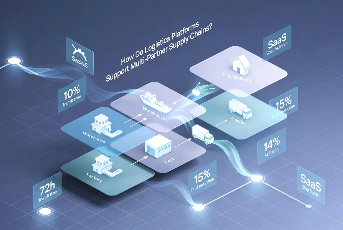 ​How Do Logistics Platforms Support Multi-Partner Supply Chains?