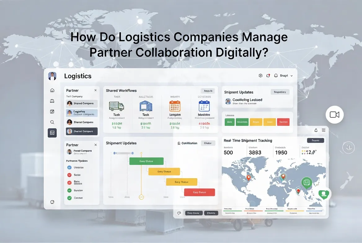 ​How Do Logistics Companies Manage Partner Collaboration Digitally?