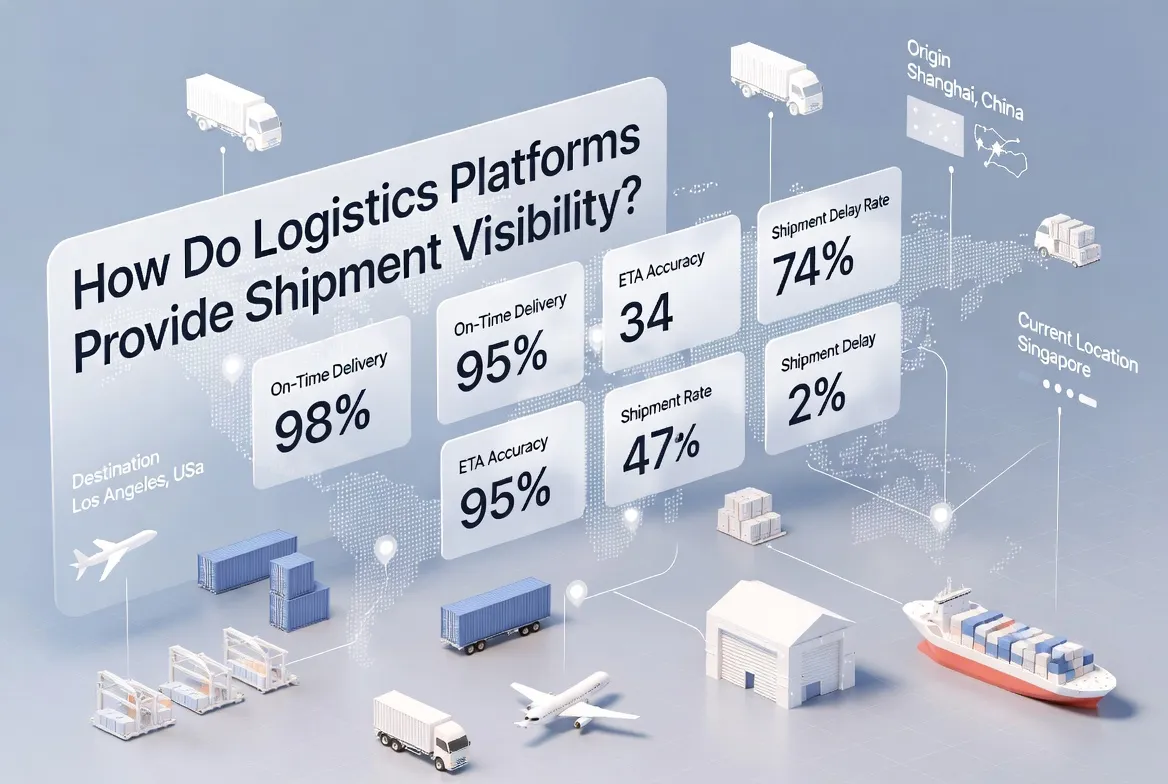 ​How Do Logistics Platforms Provide Shipment Visibility?