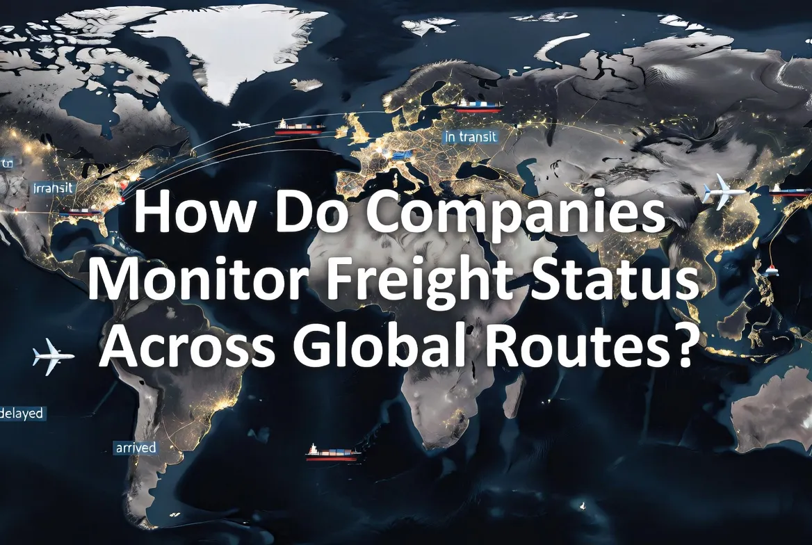 ​How Do Companies Monitor Freight Status Across Global Routes?