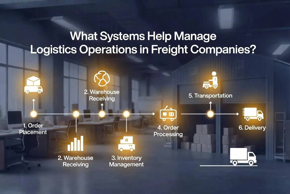 ​What Systems Help Manage Logistics Operations in Freight Companies?