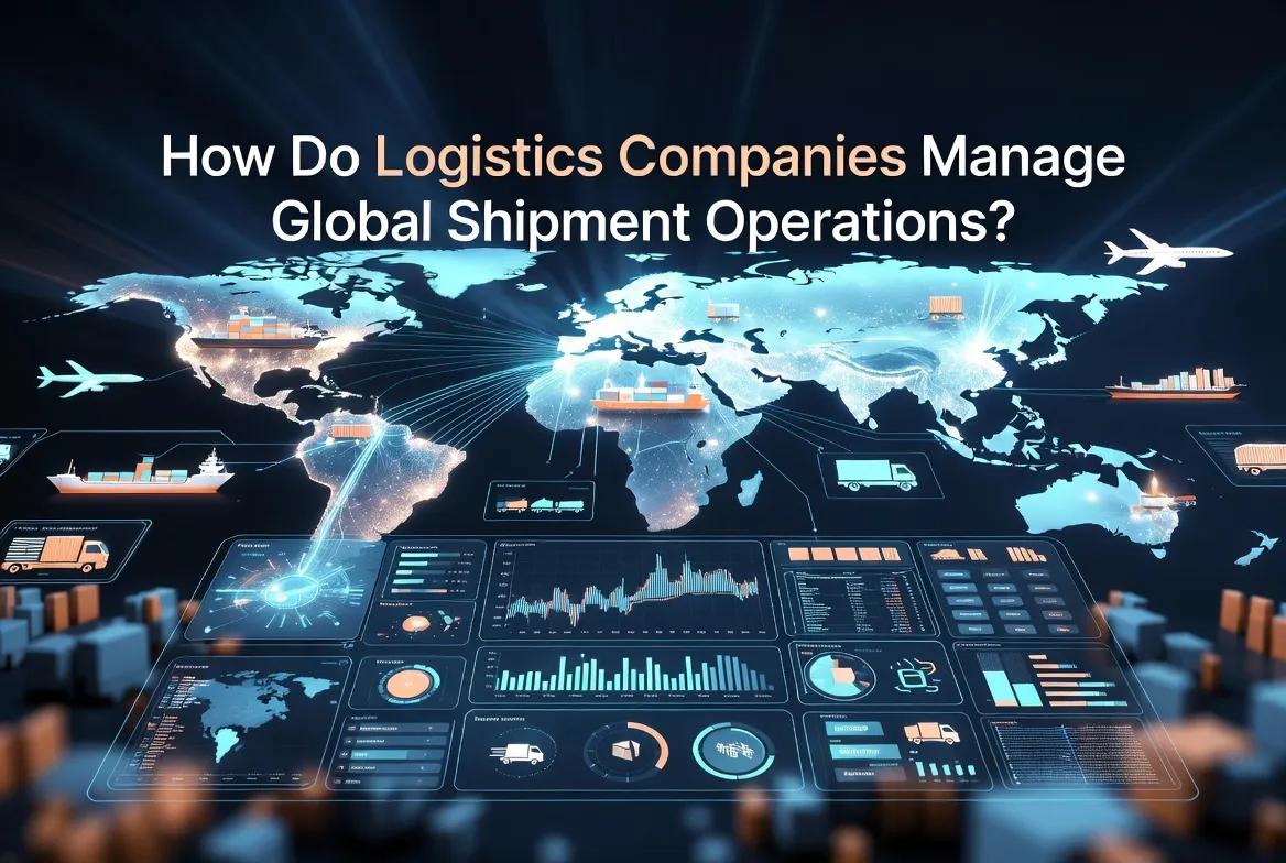 ​How Do Logistics Companies Manage Global Shipment Operations?