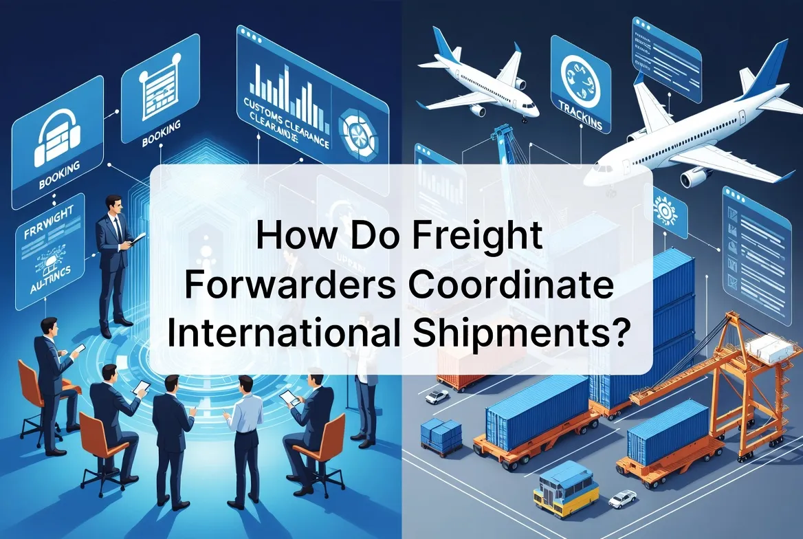 ​How Do Freight Forwarders Coordinate International Shipments?