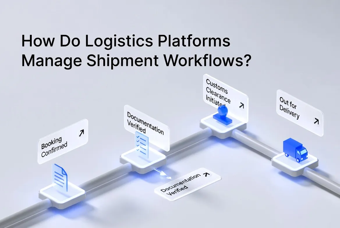​How Do Logistics Platforms Manage Shipment Workflows?