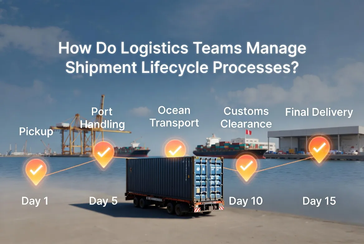 ​How Do Logistics Teams Manage Shipment Lifecycle Processes?